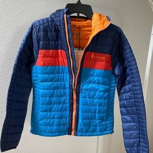 New Cotopaxi Women’s Capa Insulated Hooded Jacket XS Maritime Saltwater $235